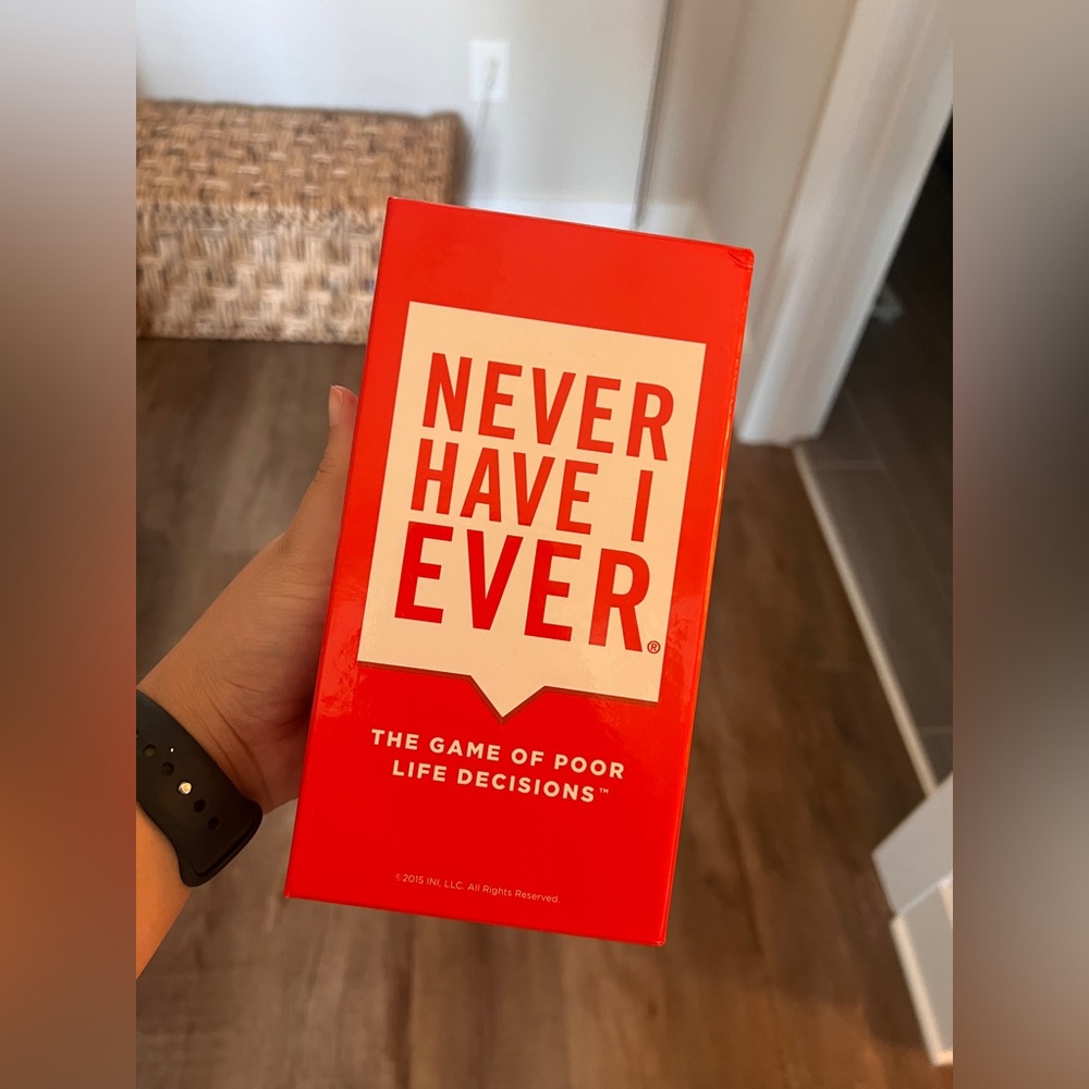 Never Have I Ever Card Game